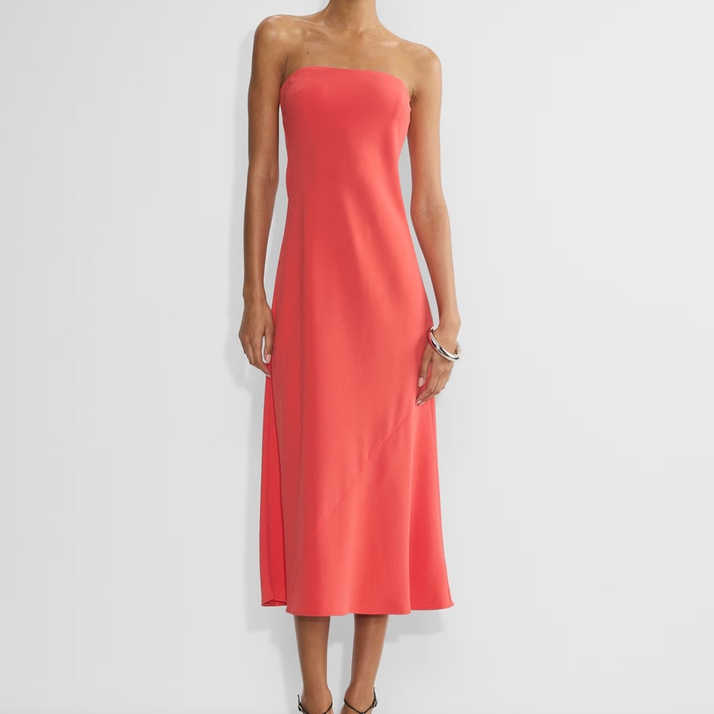Aritzia Babaton Glance Cherry Red Dress